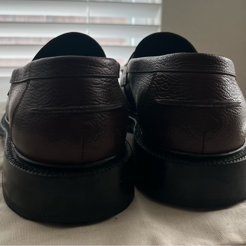 Blackstock & Weber The Mason Horse Bit Loafer, Chocolate - Picture 8 of 16